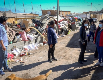 El trabajo en conjunto entre el Serviu Región de Antofagasta y la Fundación Superación de la Pobreza, permite entregar elementos de seguridad y se abordarán campamentos a nivel Regional.