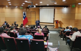 El encuentro lo sostuvieron en las dependencias de Serviu en las que se comprometieron acciones para dar una pronta solución al problema de las viviendas.