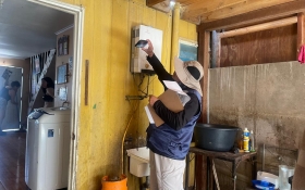 Equipos técnicos del MINVU en la Región de Antofagasta inician despliegue en terreno para la aplicación de la Ficha 2 en los diferentes sectores de la comuna de Tocopilla que resultaron afectados por el aluvión.