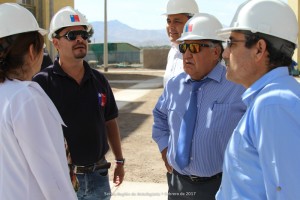 El Intendente Arturo Molina y Consejeros Regionales visitaron las obras que registran un avance físico del 95,79%, restando ejecutar trabajos de pavimentación de calles.