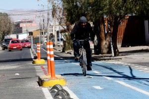 Las cifras arrojadas muestran un alza considerable en el uso de las Ciclorutas por los vecinos de la ciudad de Calama, lo que demuestra que el proyecto era necesario.