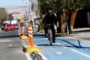 Las cifras arrojadas muestran un alza considerable en el uso de las Ciclorutas por los vecinos de la ciudad de Calama, lo que demuestra que el proyecto era necesario. 