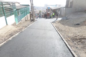 Este proyecto corresponde al 25° llamado del Programa de Pavimentación Participativa que desarrolla Serviu en Antofagasta.