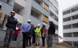 La vista contempló tres de los proyectos habitacionales que son ejecutados por el Ministerio de Vivienda y Urbanismo en Antofagasta y que entregará soluciones a 902 familias de la ciudad. 