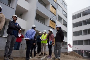 La vista contempló tres de los proyectos habitacionales que son ejecutados por el Ministerio de Vivienda y Urbanismo en Antofagasta y que entregará soluciones a 902 familias de la ciudad. 