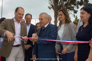 Cristian Monckeberg encabezó además ceremonia de primera piedra de dos proyectos en barrio Gabriela Mistral