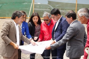 En la visita conocieron la realidad de los terrenos del proyecto habitacional Las Bandurrias y los avances del Conjunto Portal Miramar.